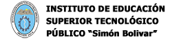 Instituto de Educación Superior Tecnológico Público "Simón Bolivar"